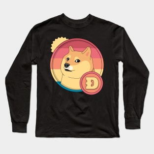 Doge Coin, Hodler Long Sleeve T-Shirt